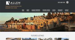 Desktop Screenshot of alleninc.com